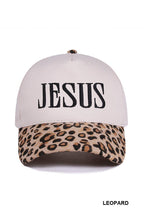 Jesus two tone canvas Ballcap