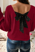Pretty Fierce Bow Back Top
