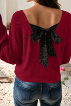 Pretty Fierce Bow Back Top
