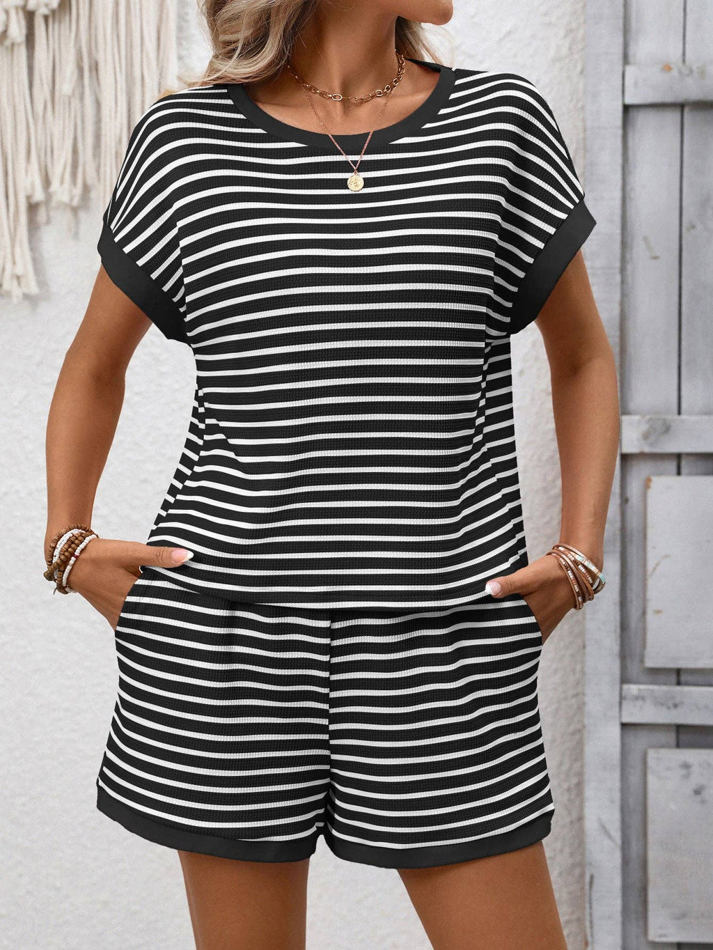 Spring Break Knit Lounge Set