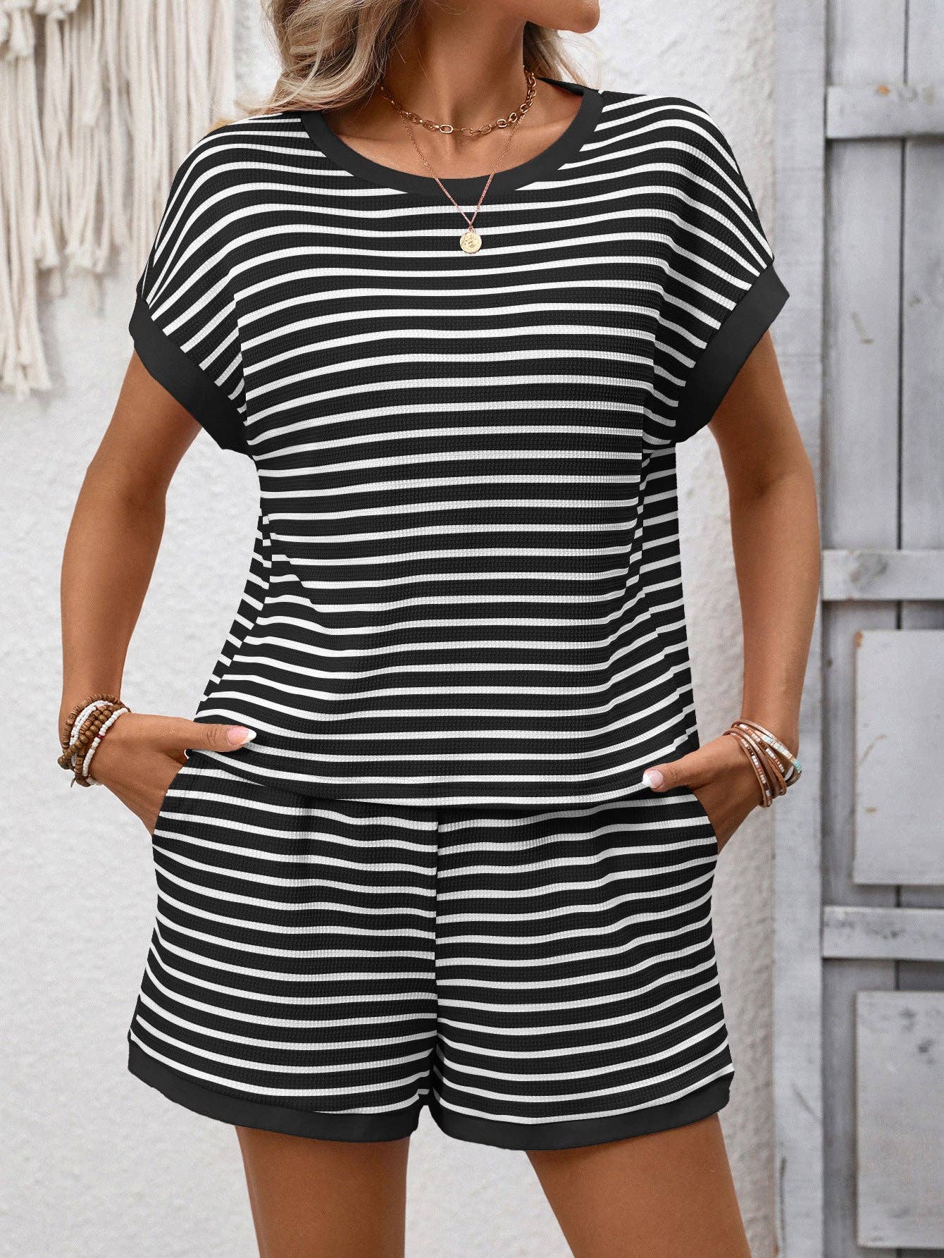 Spring Break Knit Lounge Set