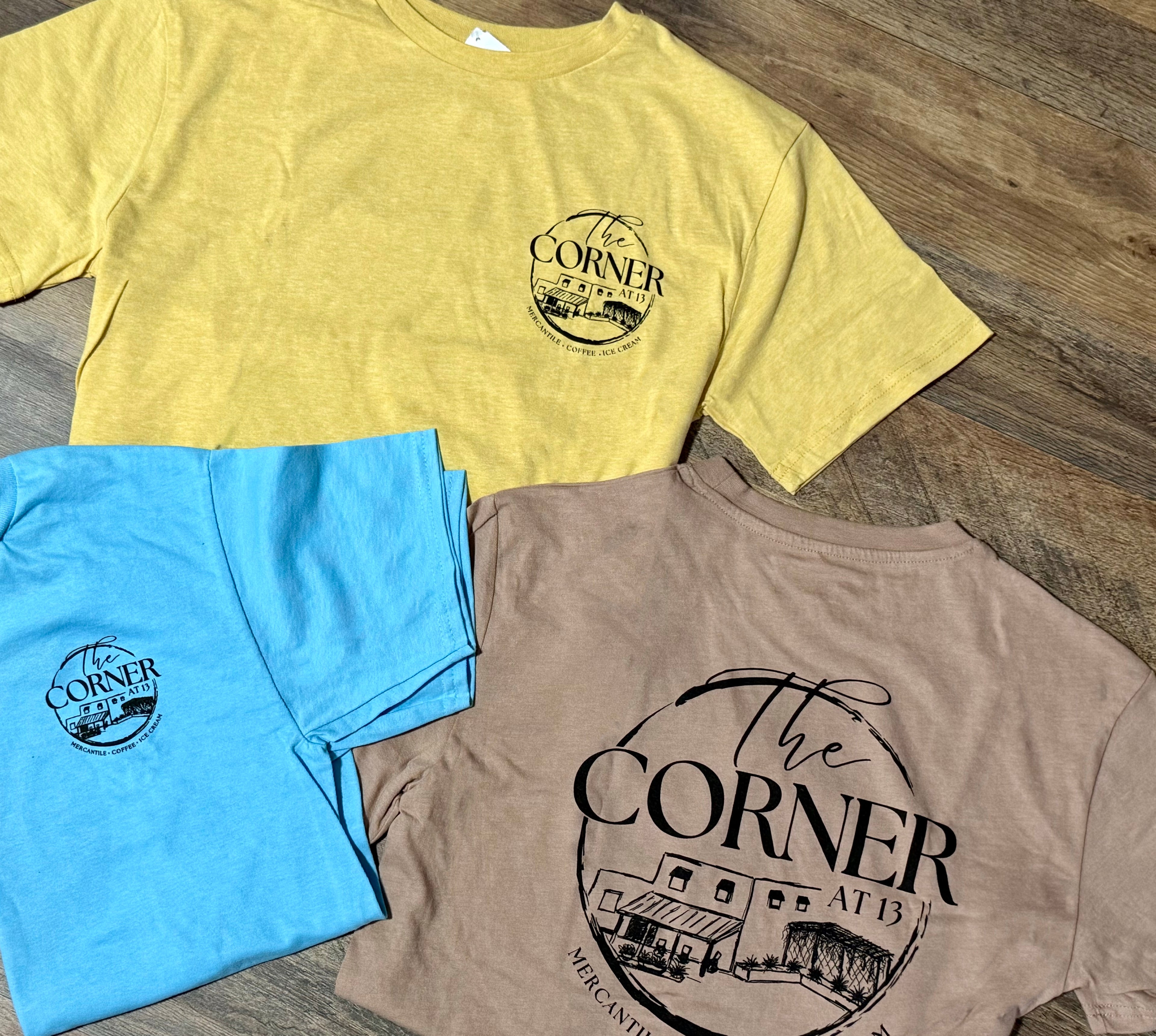 Adult T-Shirt - Corner 13 Store Design