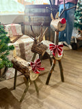 Handmade Wooden Reindeer (3 sizes)