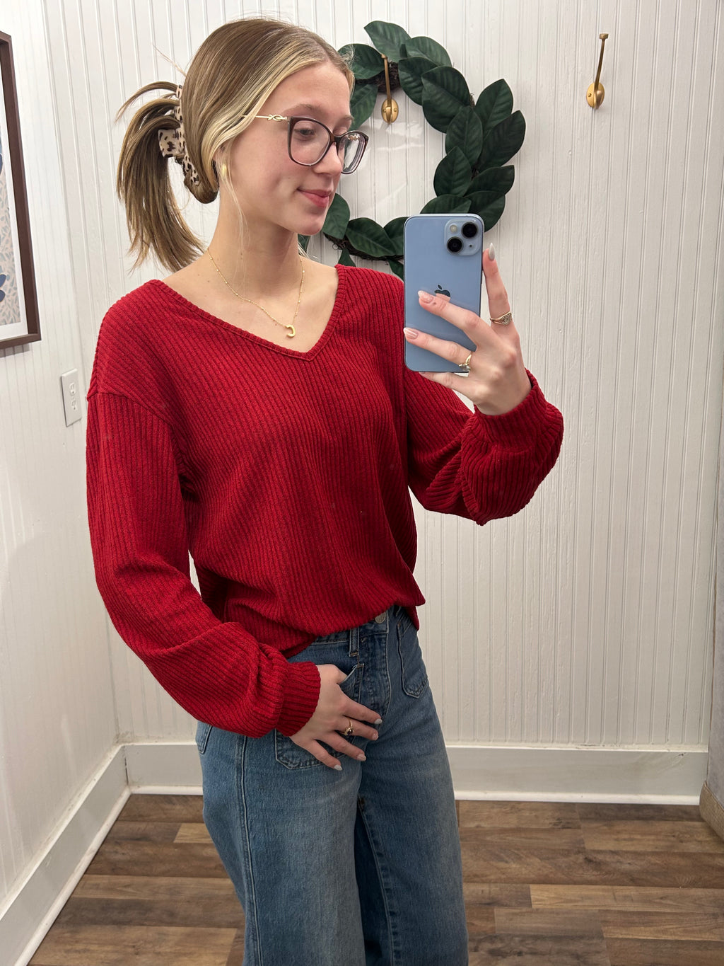 Pretty Fierce Bow Back Top