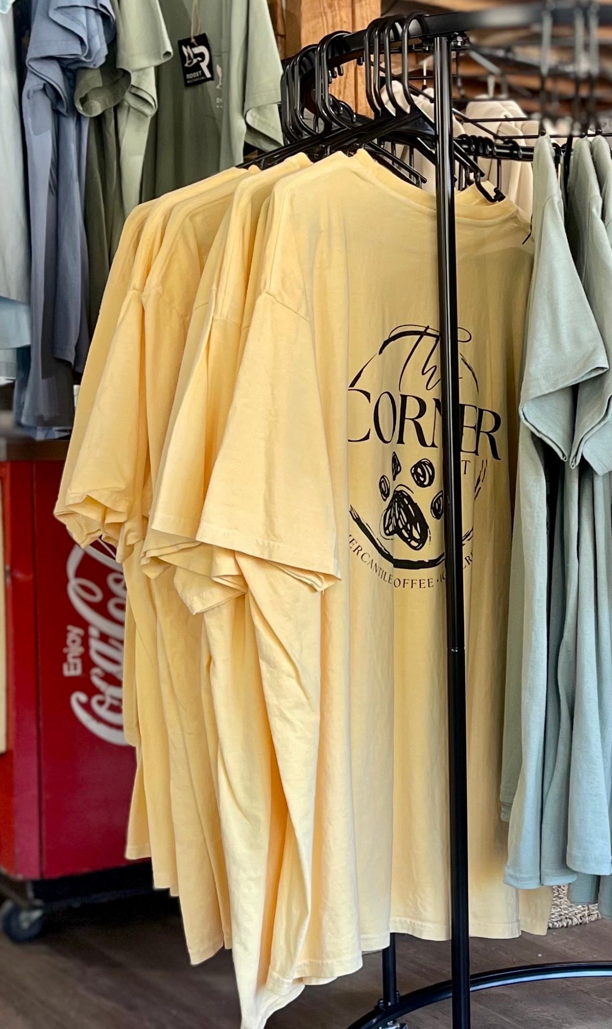 Adult T-Shirt - Corner 13 Paw Print Design