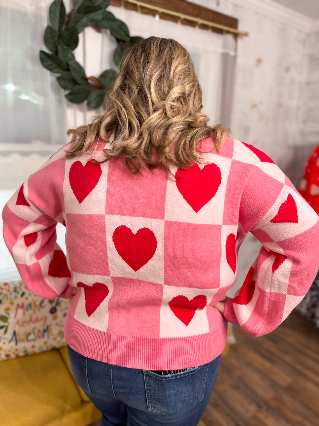 All the Love Mock Neck Sweater