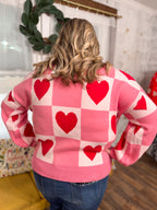 All the Love Mock Neck Sweater