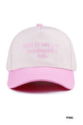 Put It On My Husband's Tab Two Tone Ballcap