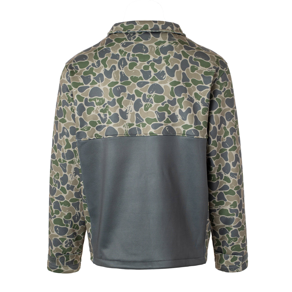 Backwoods Camo Quarter Zip (649)
