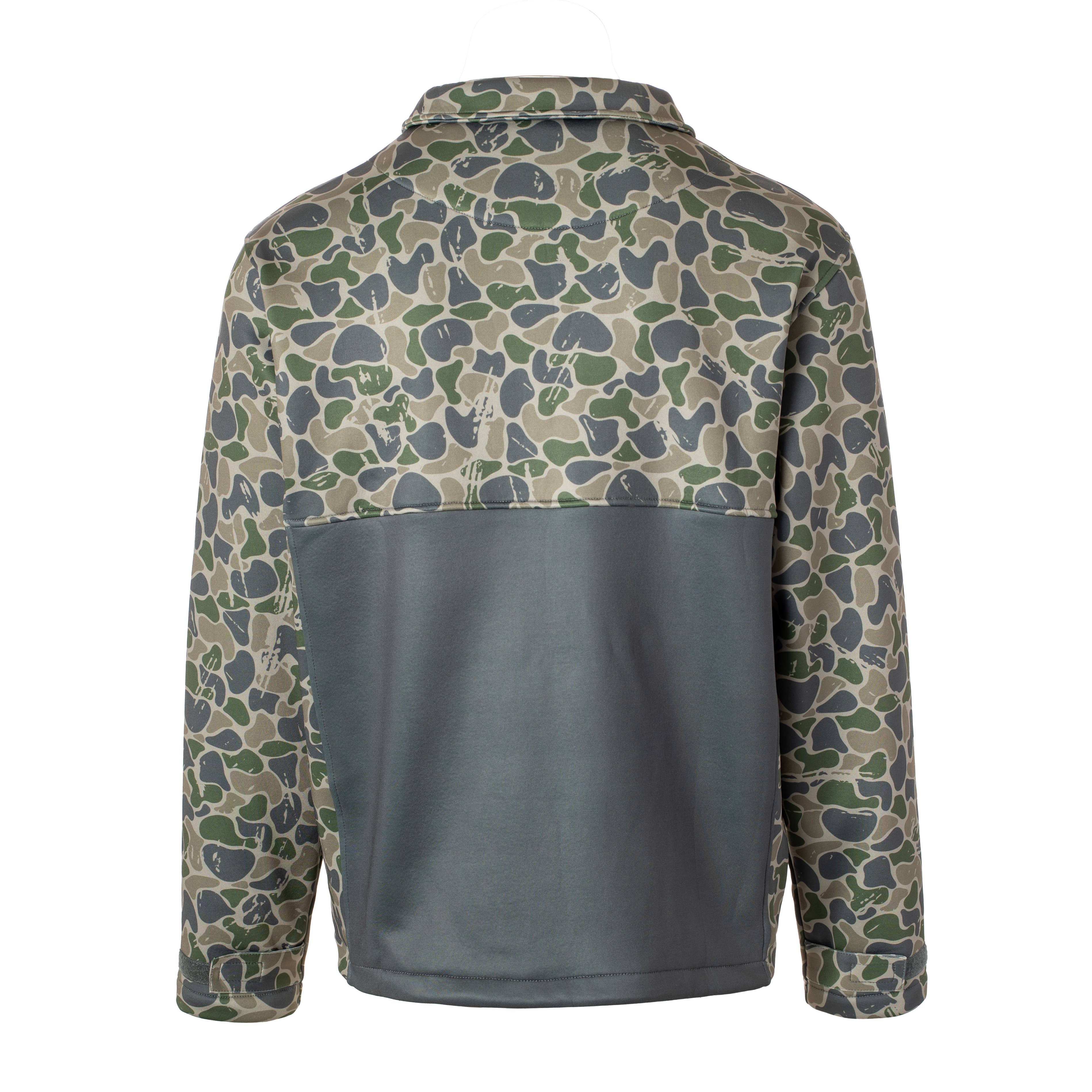 Backwoods Camo Quarter Zip (649)