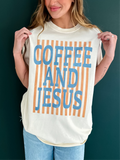 'Coffee and Jesus' Tee