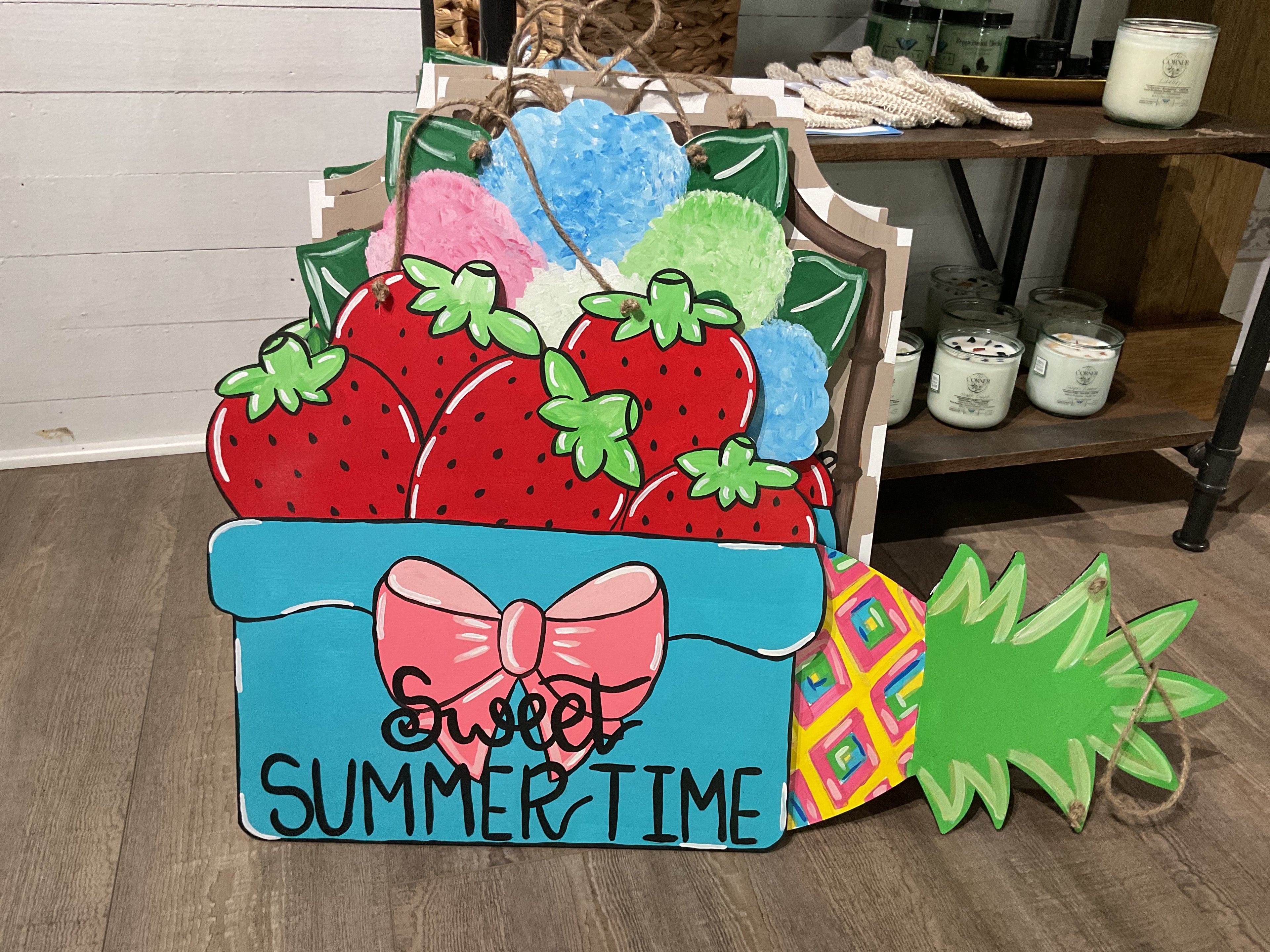 Paint with Kate Door Hanger