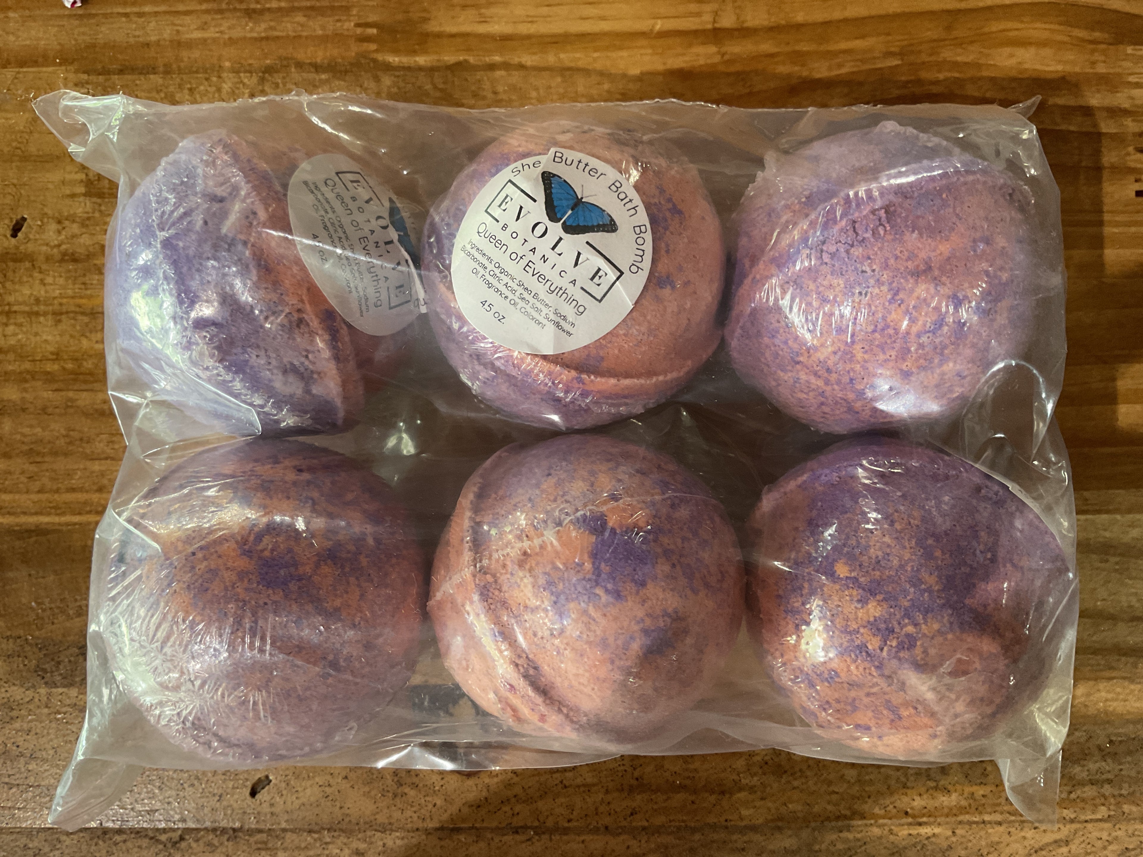 Evolve Botanica Bath Bombs