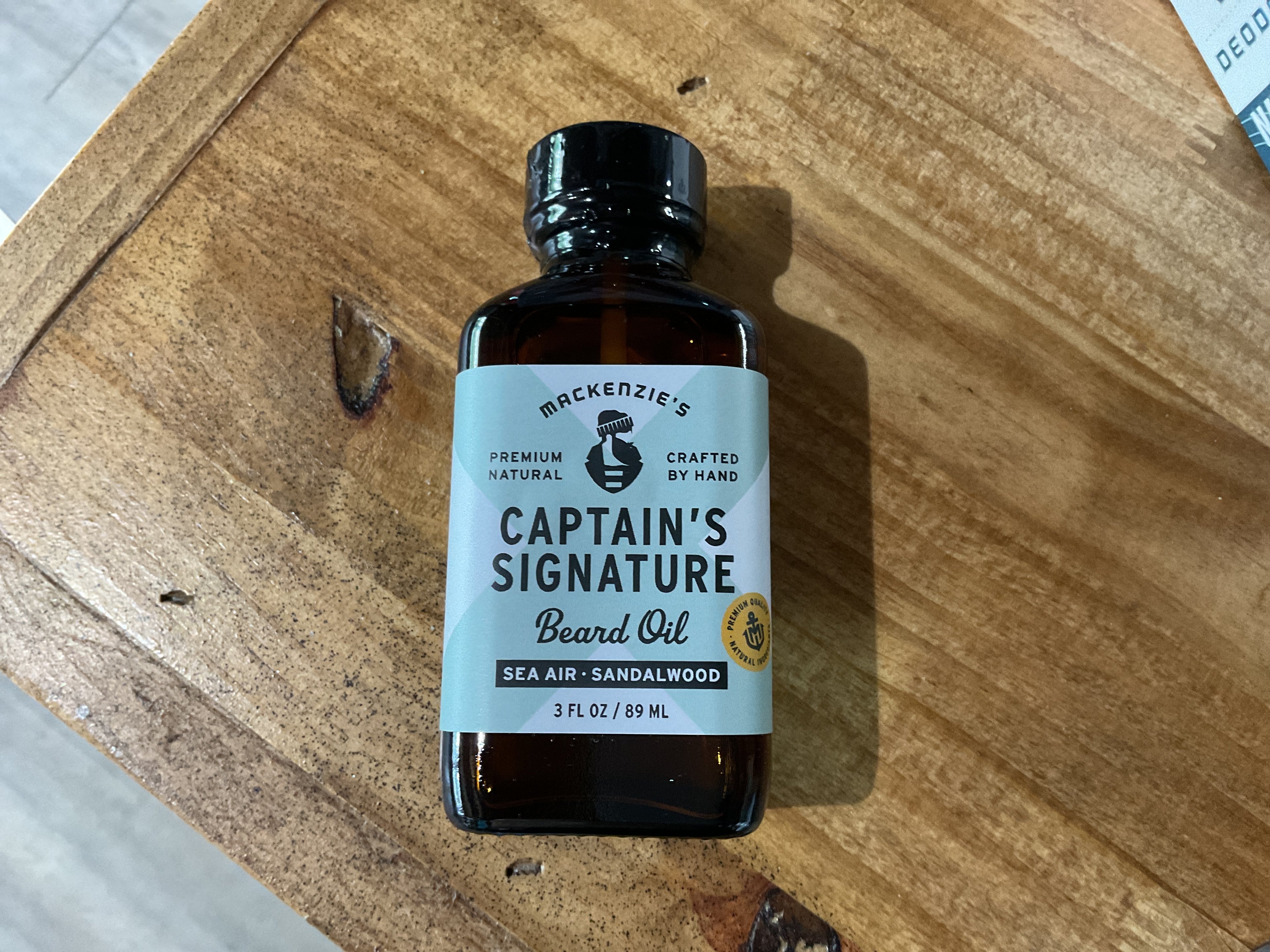 Captain’s Signature Beard Oil