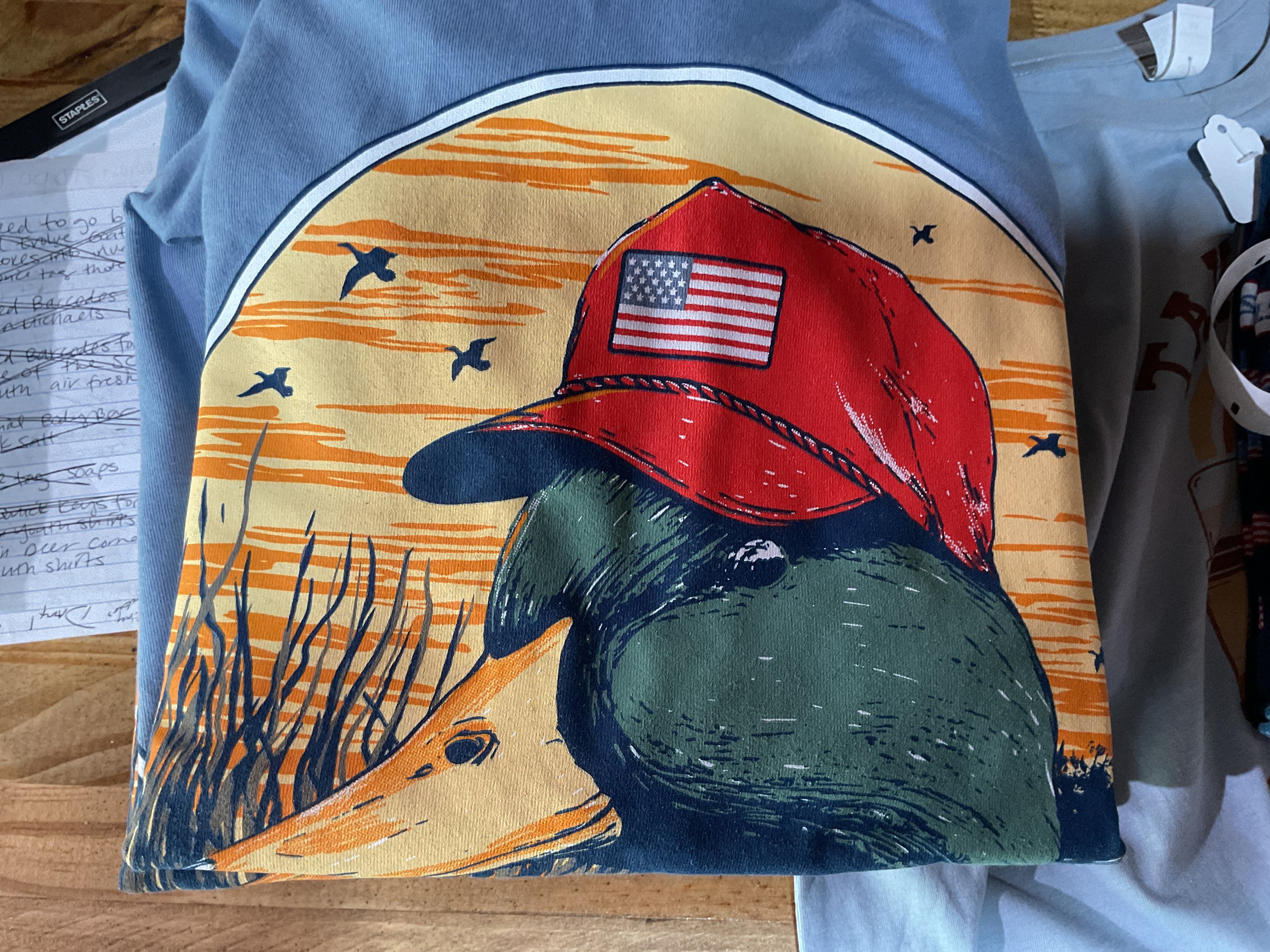 Roost Duck with Hat Tee