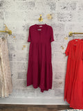 Gauze Midi Dress