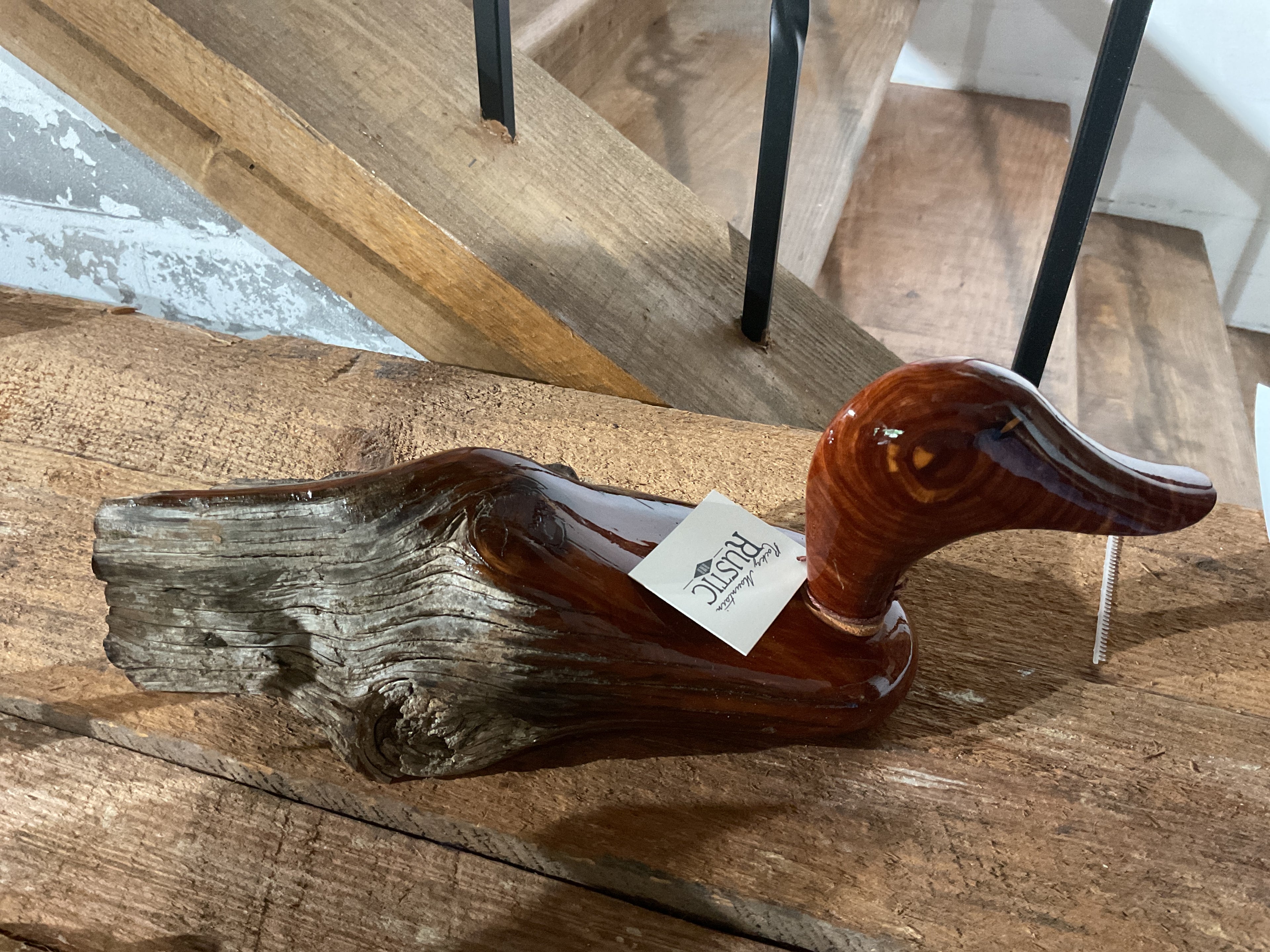 Large Fence Post Duck