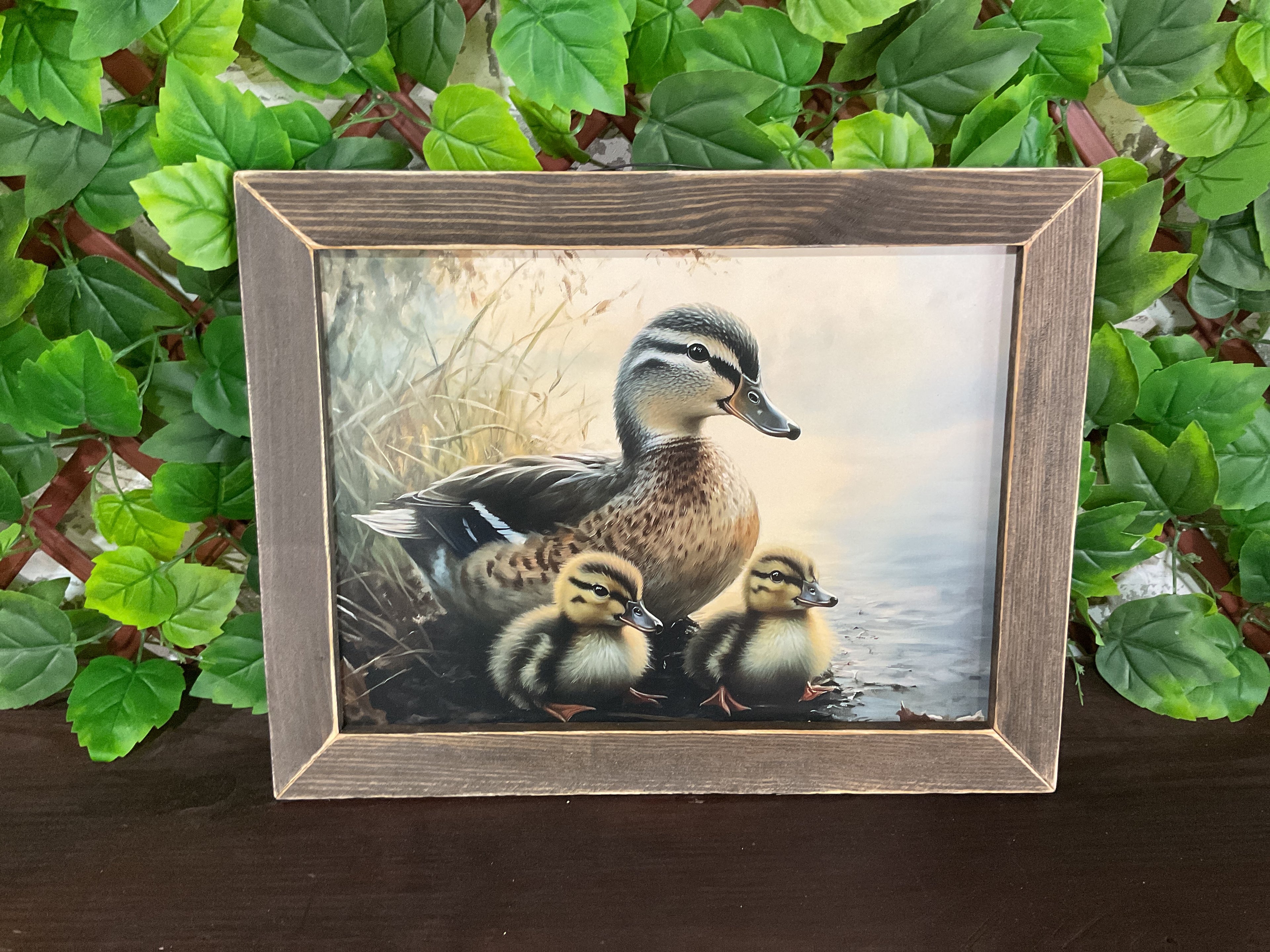 Mother & Baby Ducks 12x16