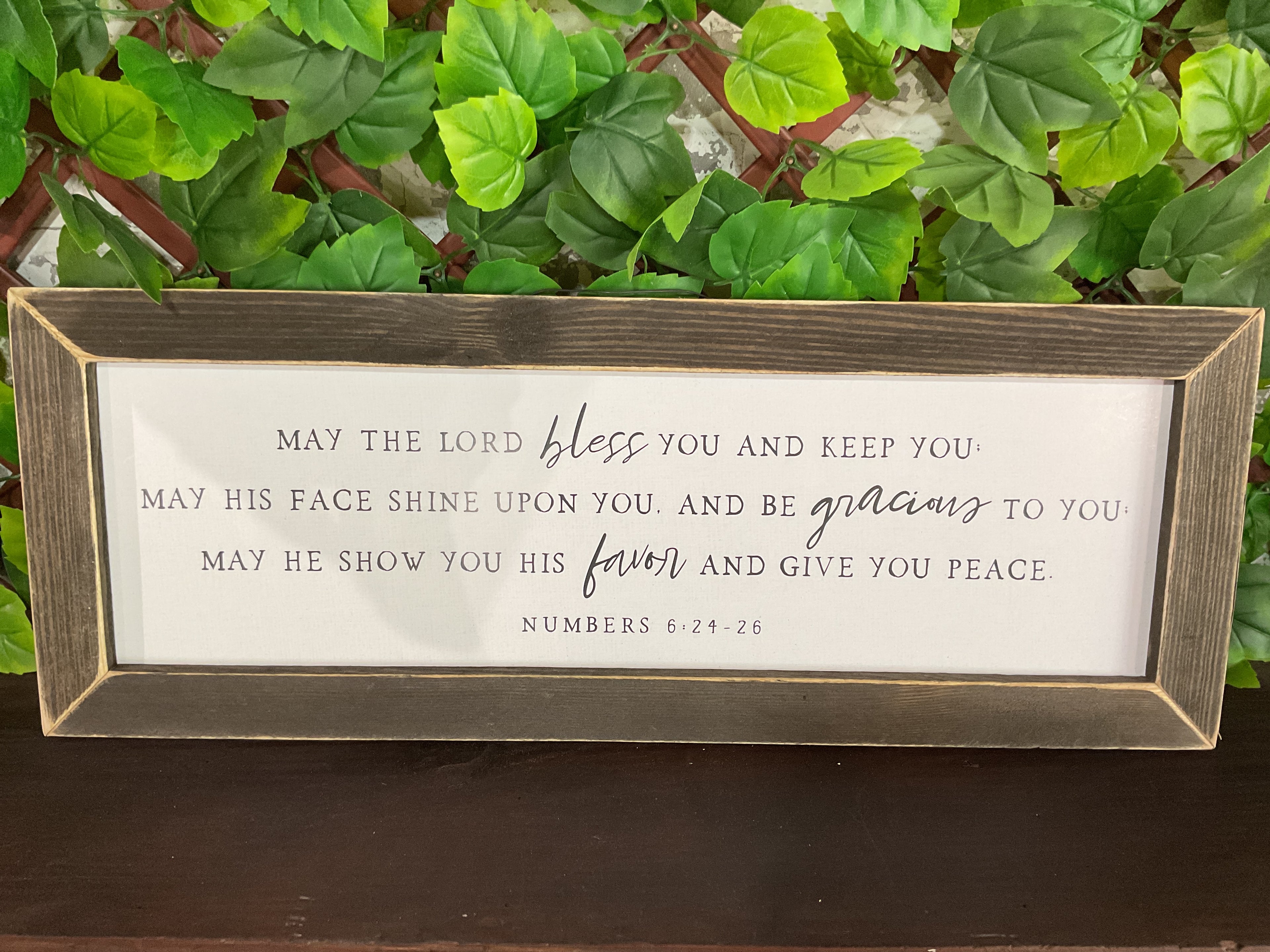 Bless You Brown Frame