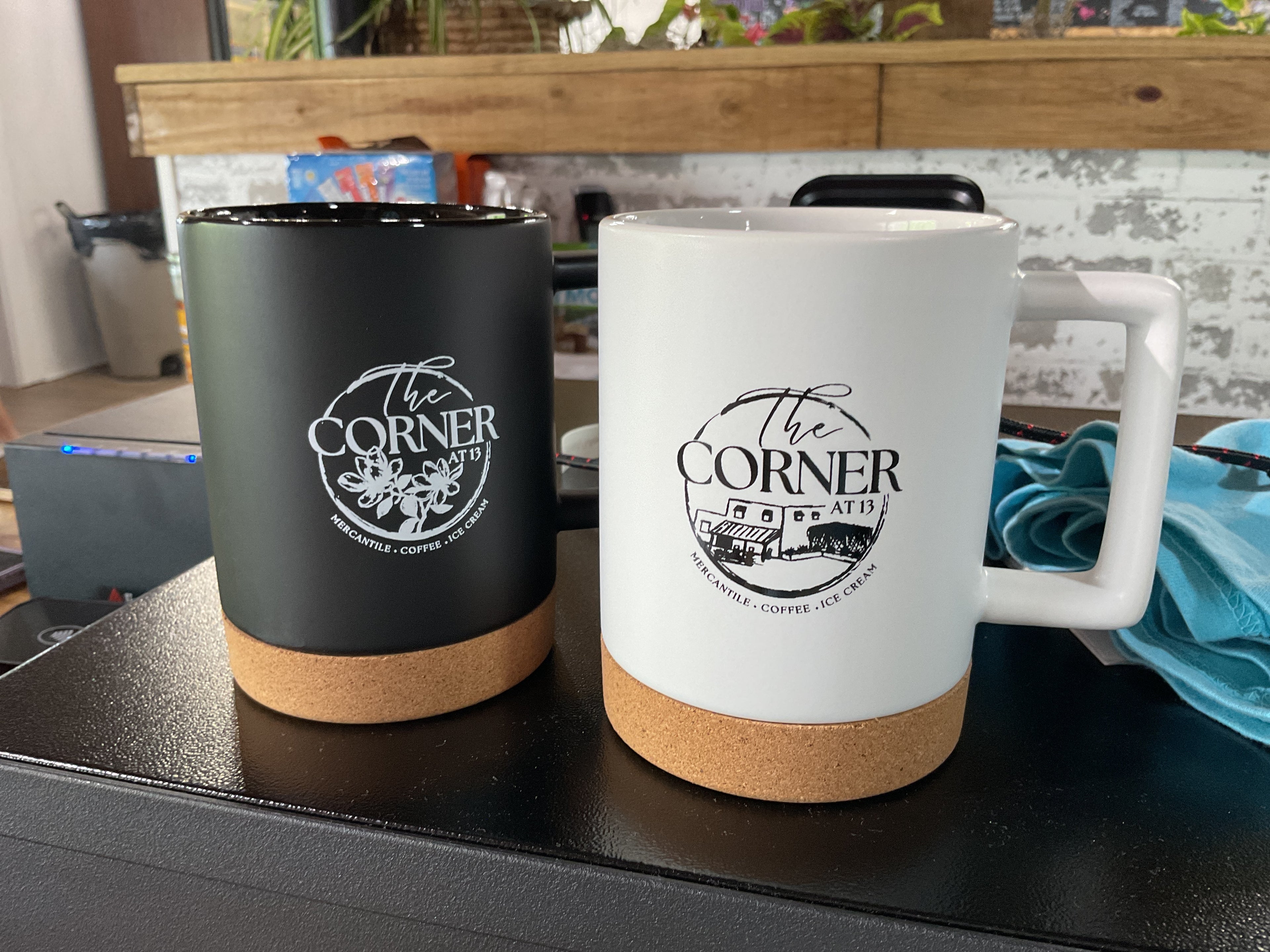 Corner 13 Coffee Mug Cork Bottom